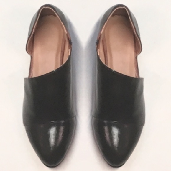 Distressed Leather BOOTIE Royale Flat Brown Black - Picture 6 of 6